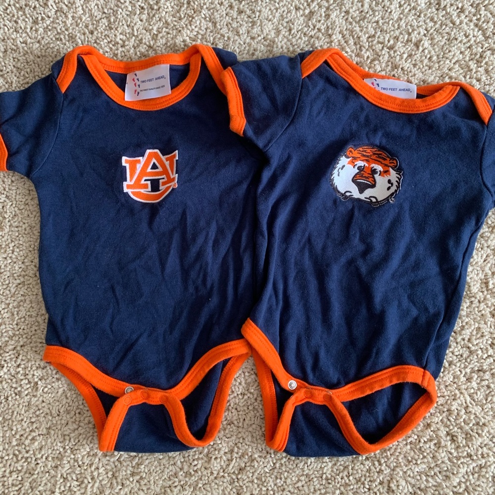 Auburn university bodysuits - pristine